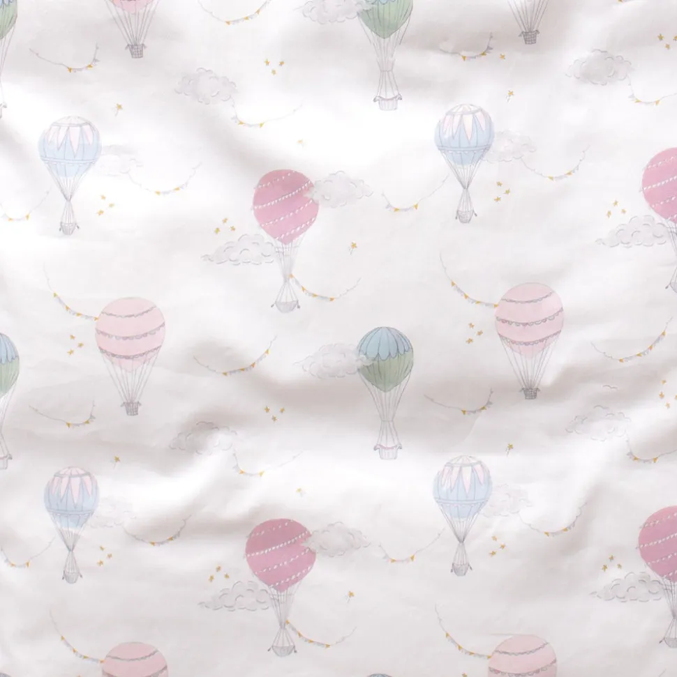 Touch The Sky Baby Duvet in Pink