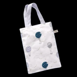 Touch The Sky Crib Sheet in Blue