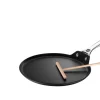 Toughened Nonstick PRO 11" Crepe Pan with Rateau