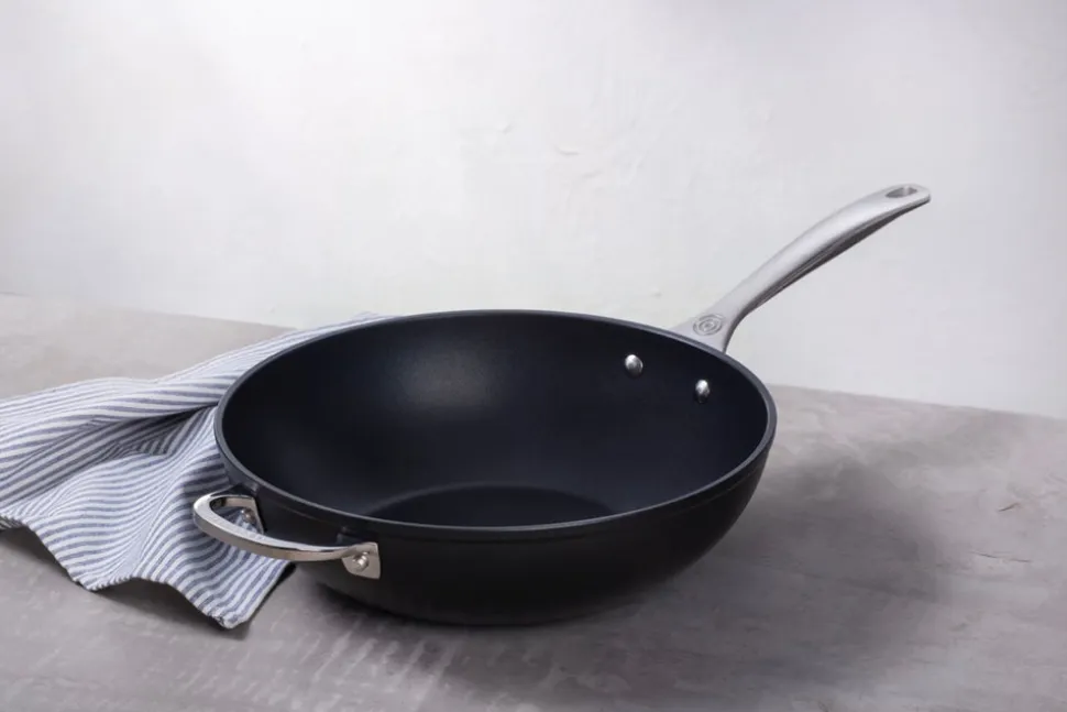 Toughened Nonstick PRO 12" Stir Fry Pan with Helper Handle