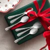 Toys Delight Flatware Coffee Spoons in Silver, Set of 6