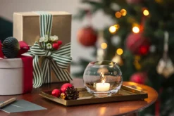 Toys Delight Stems Tealight Holder in Clear