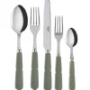 Tradition Francaise Gustave Dark Green, Set of 5