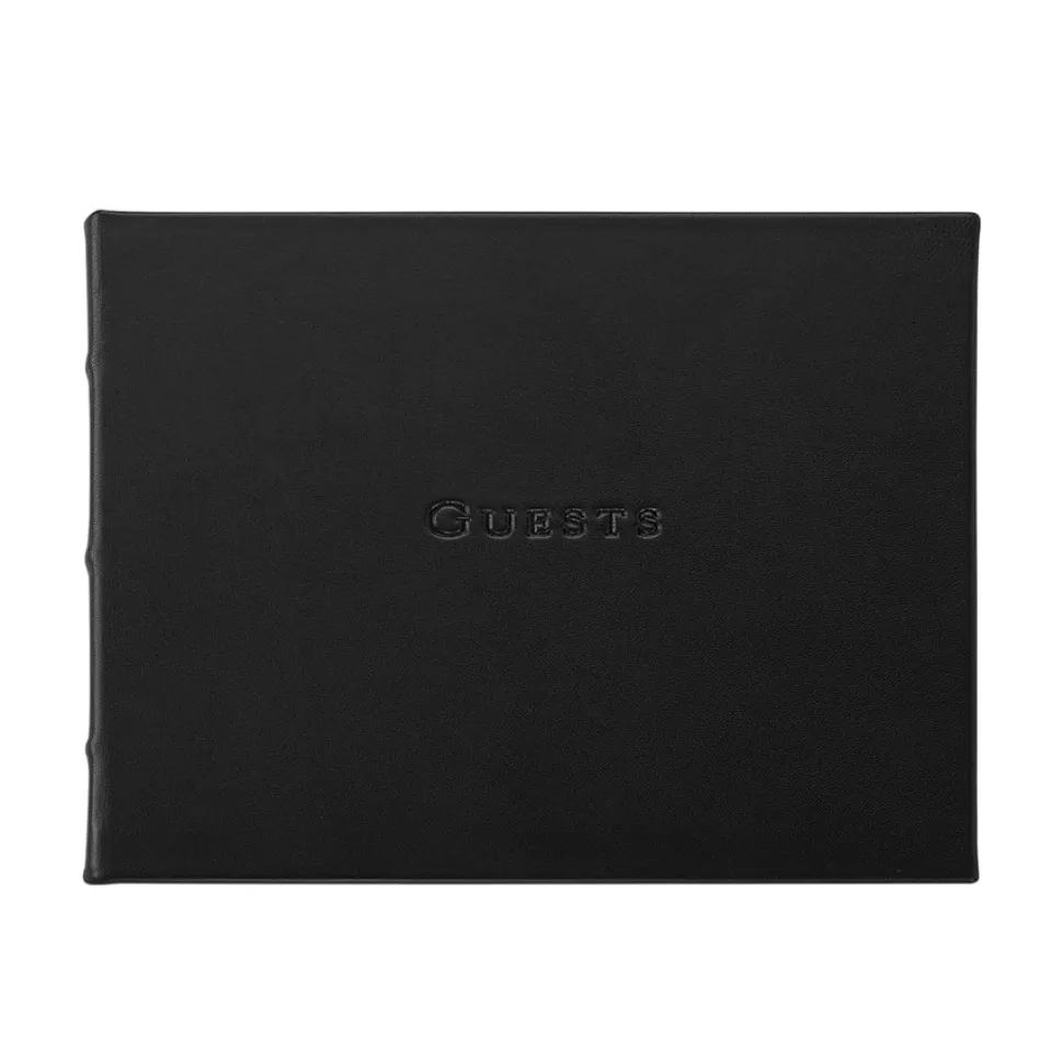 Traditional Leather Guest Book