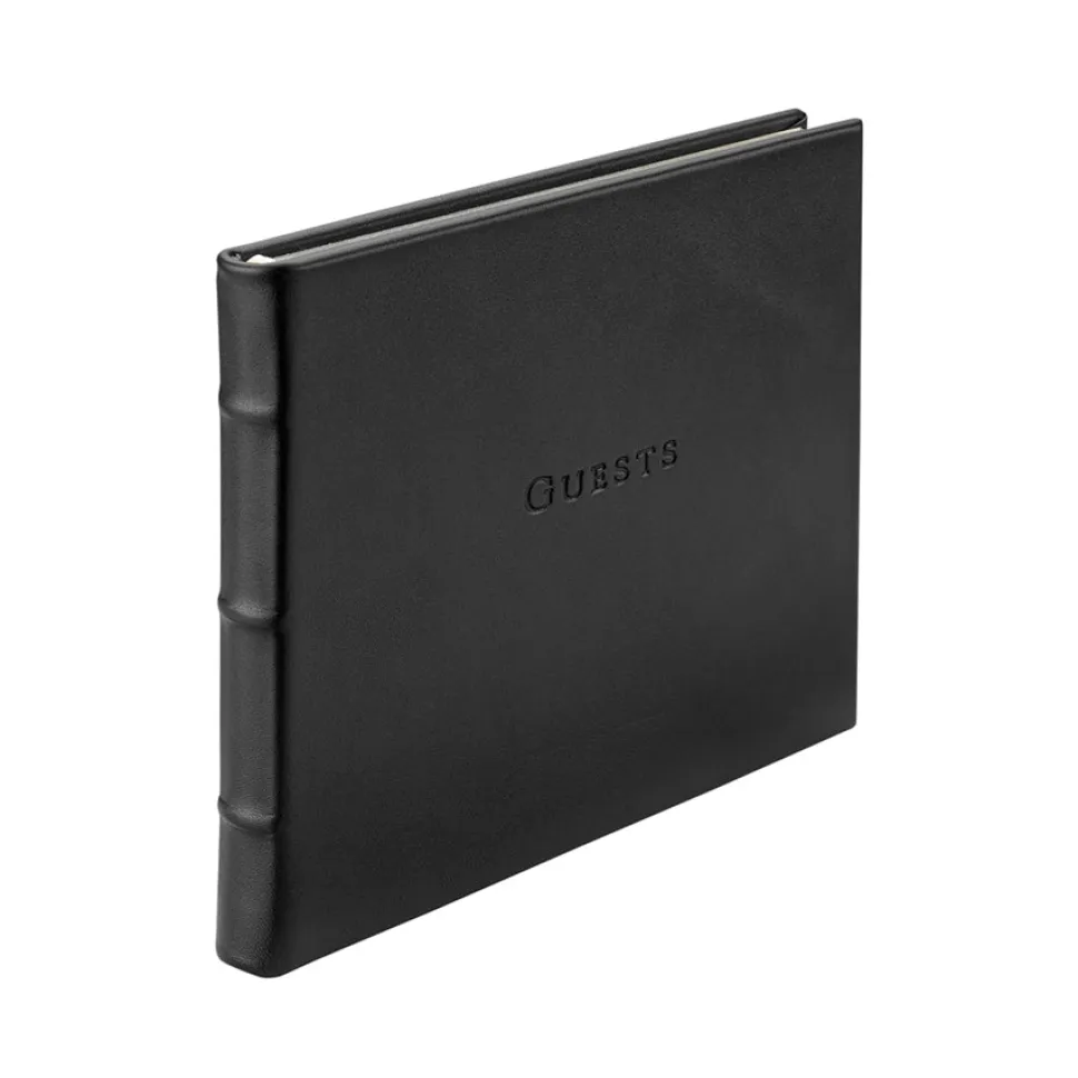 Traditional Leather Guest Book