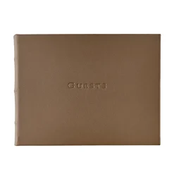 Traditional Leather Guest Book