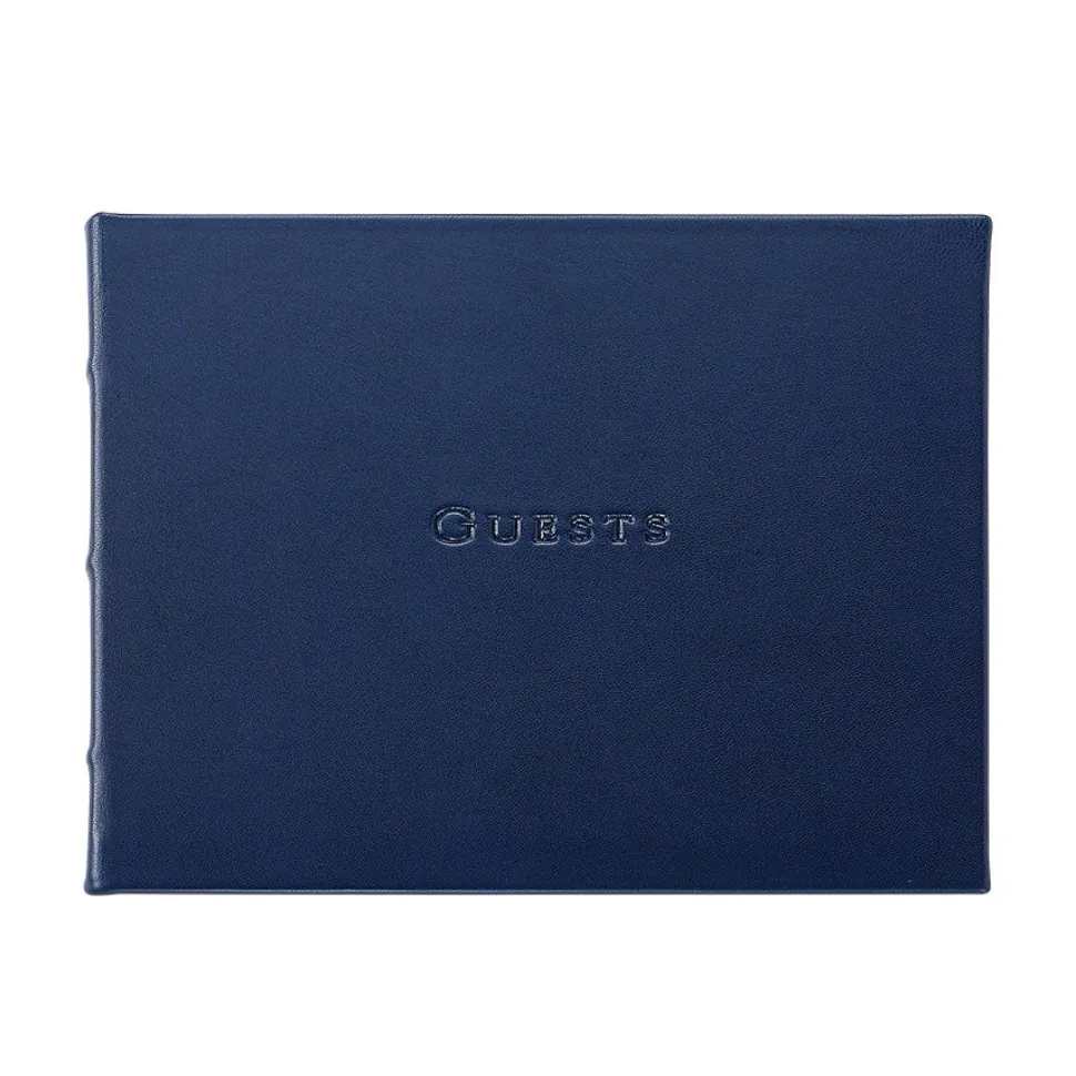 Traditional Leather Guest Book