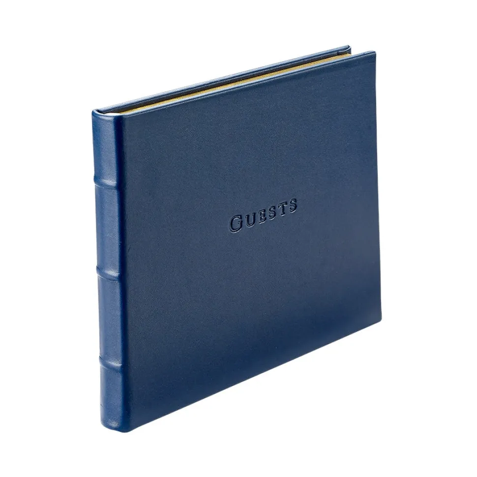 Traditional Leather Guest Book