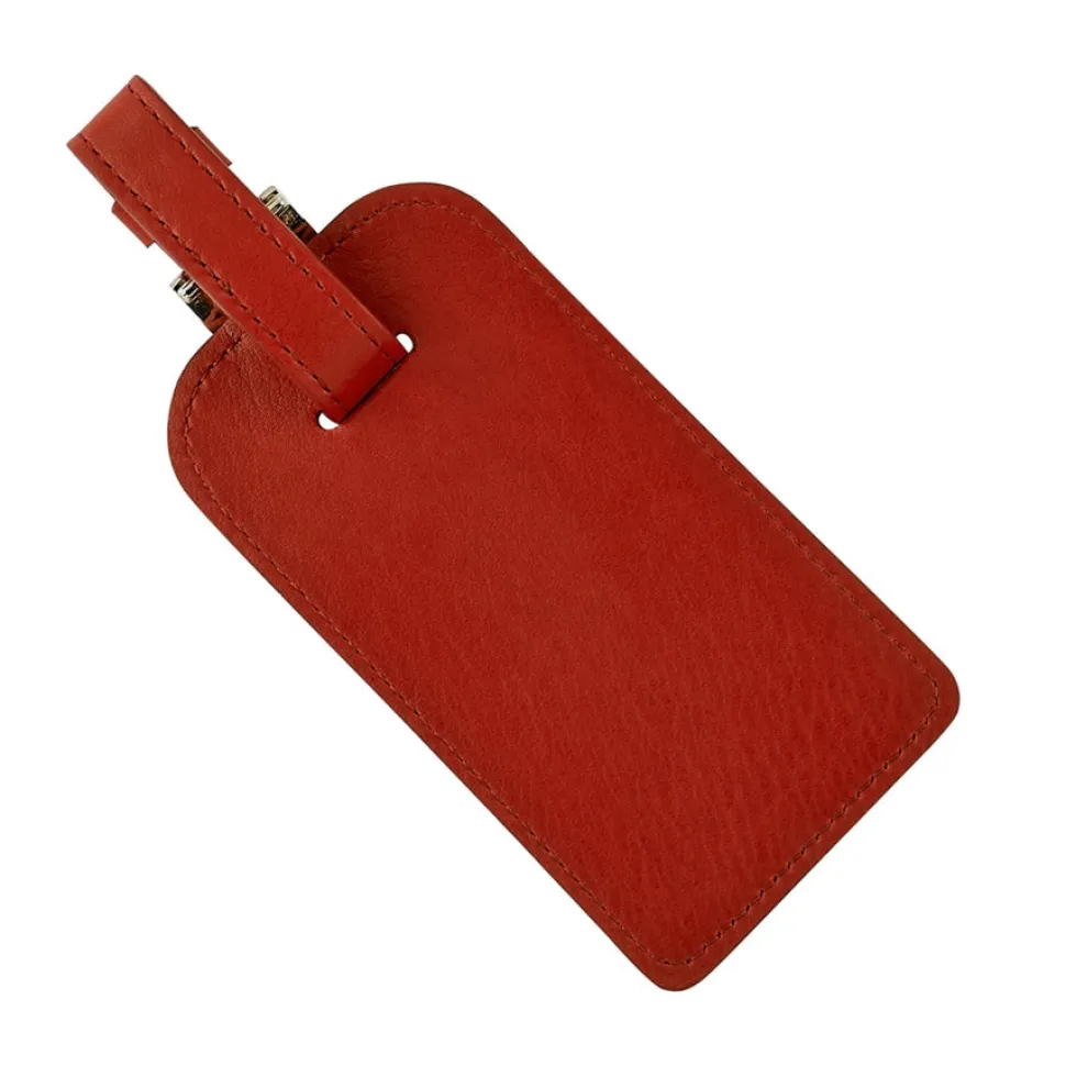 Traditional Leather Luggage Tag