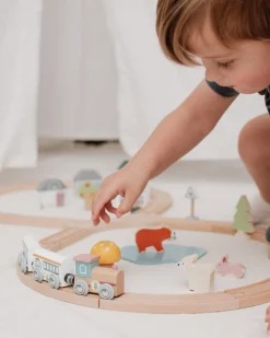 Train Set Woodland Animal