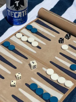 Travel Nantucket Backgammon Board