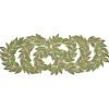 Trellis Runner in Green & Gold