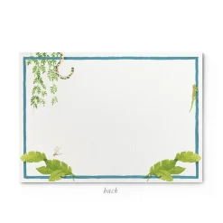 Tropical Escape Stationery Cards, Personalized Set of 50