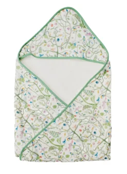 Tropical Garden Hooded Bath Towel