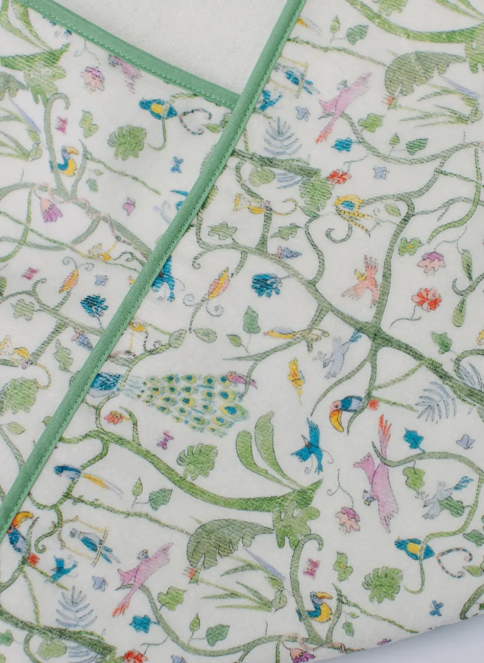 Tropical Garden Hooded Bath Towel