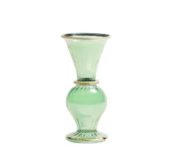 Trumpet Bud Vase in Green