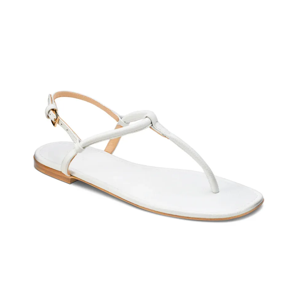 T-Strap Leather Sandal