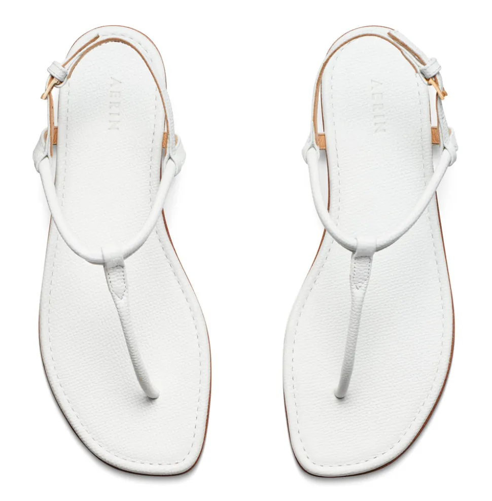 T-Strap Leather Sandal