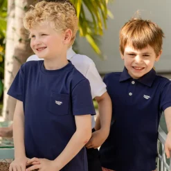 Tucker Tee in Narragansett Navy