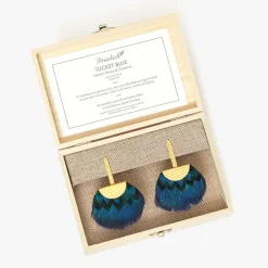 Tucket Blue Grecian Earring