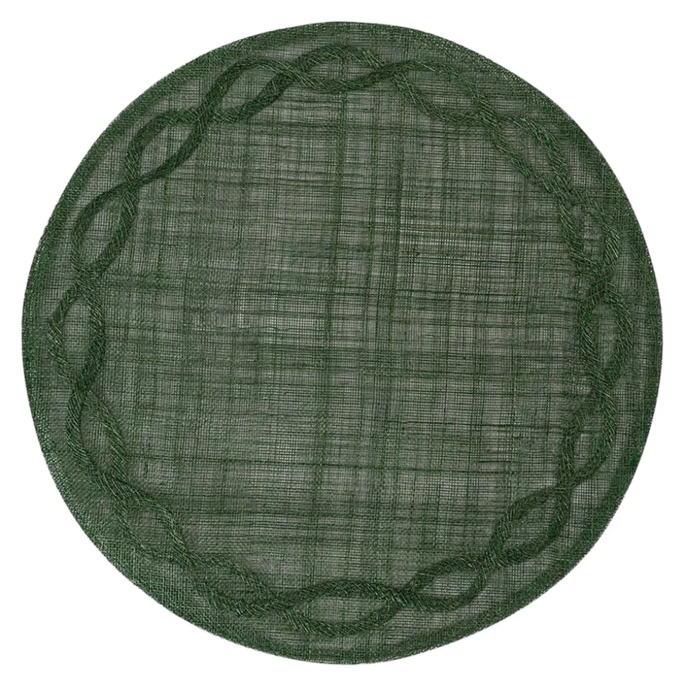 Tuileries Garden Placemat in Basil
