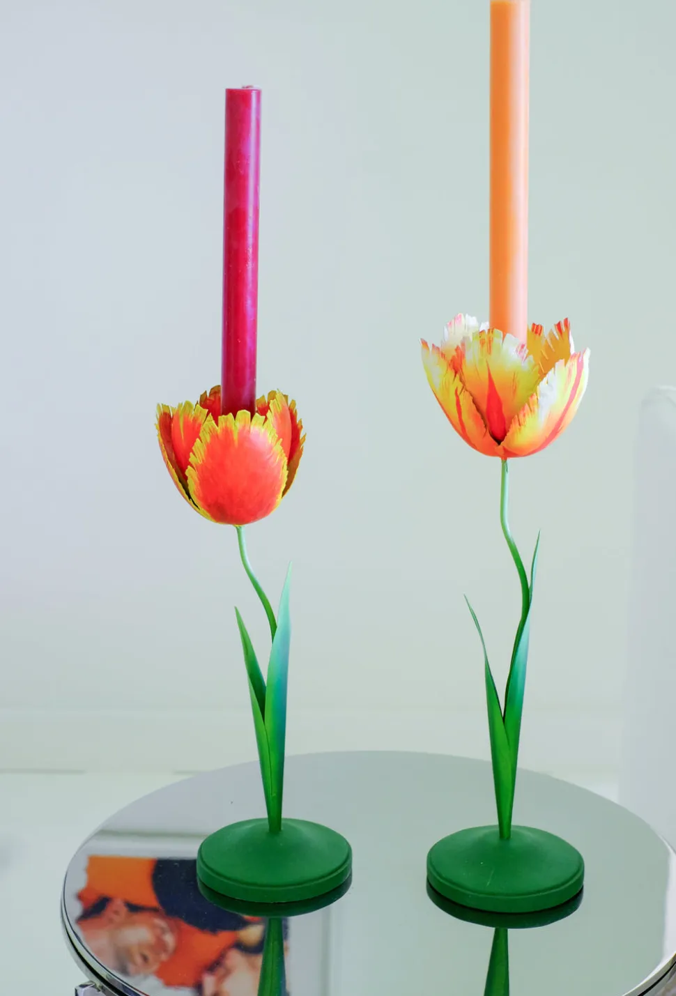 Tulip Candleholders Medium 10"