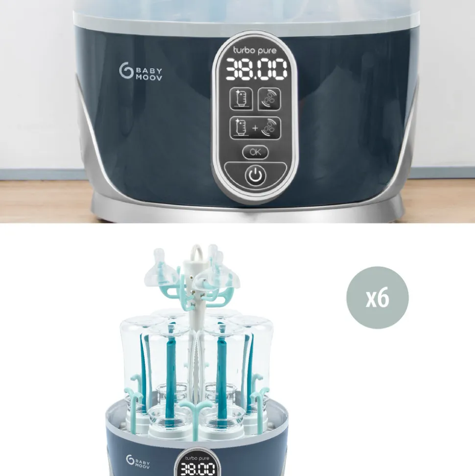 Turbo Pure 3-in-1 Steriliser, Dryer & Purified Bottle Storage