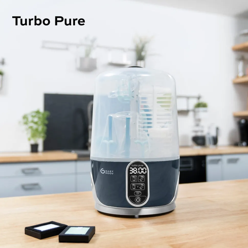 Turbo Pure 3-in-1 Steriliser, Dryer & Purified Bottle Storage