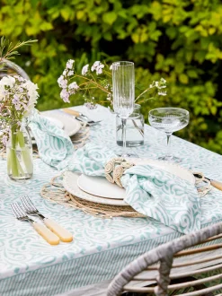 Turquoise Amelia Tablecloth