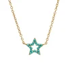 Turquoise Star Charm Necklace