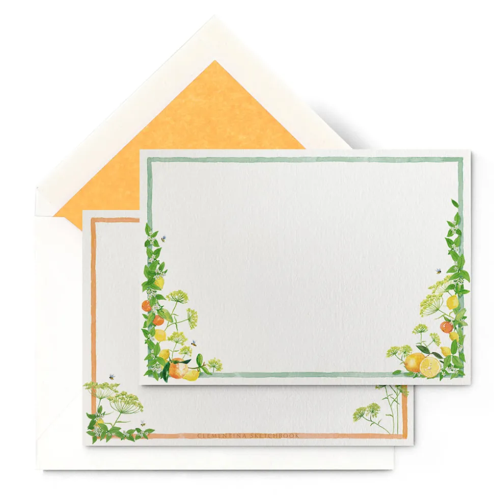 Tuttifrutti Stationery Cards, Personalized Set of 50