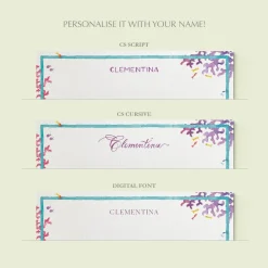 Under The Sea Stationery Cards, Personalized Set of 50