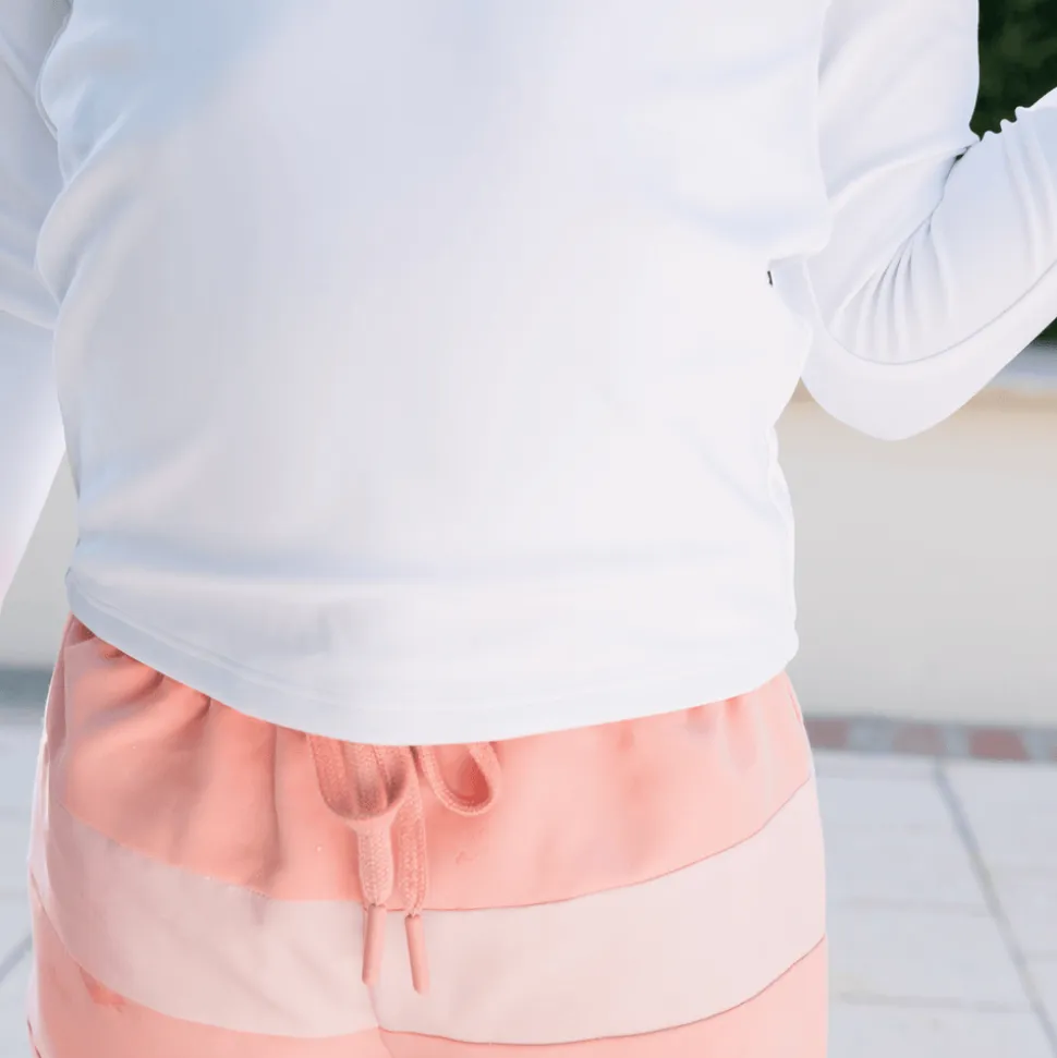 Unisex Crane White Rashguard