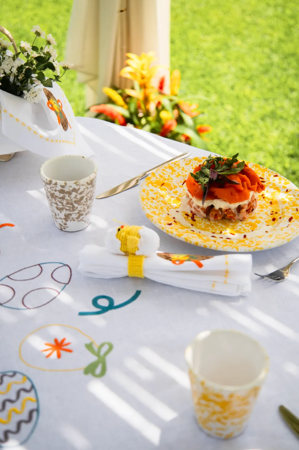 Uova Pasquali Tablecloth