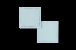 Valentina Hemstitch Cocktail Napkins, Set of 4
