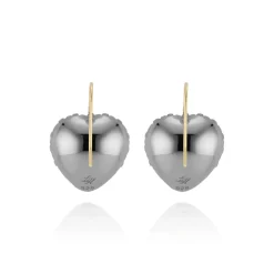 Valentina 'I Love NY' Button Earrings