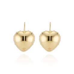Valentina 'I Love NY' Button Earrings
