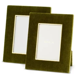 Valentina Velvet Frame, Moss