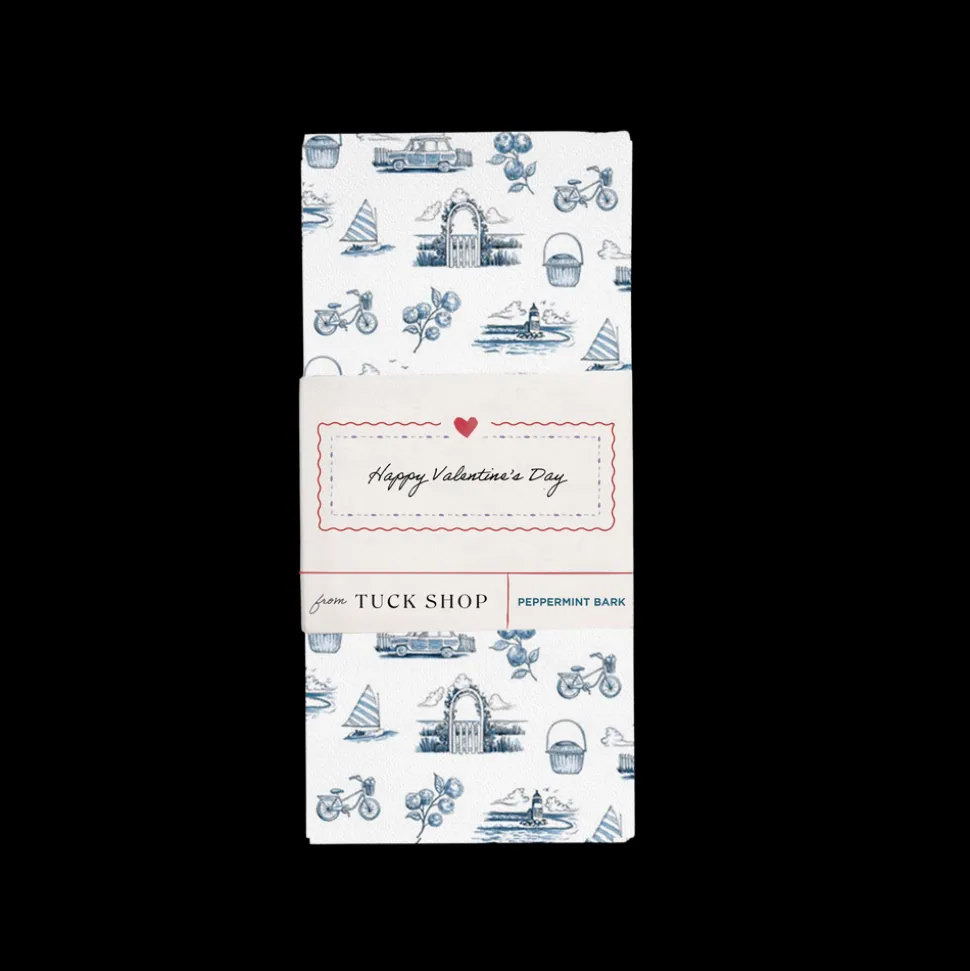 Valentine's Day Nantucket Peppermint Bark, Set of 20