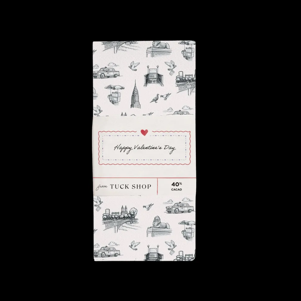 Valentine's Day New York 40% Milk Chocolate, Set of 20