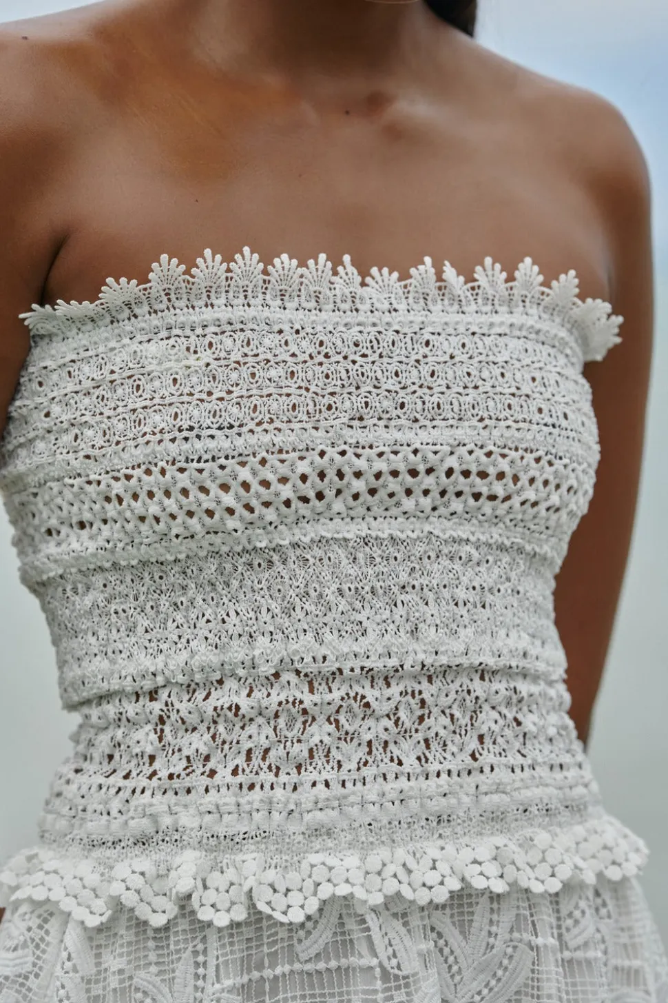 Vallarta Dress in White