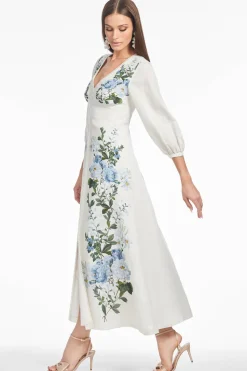 Varenna Dress in Sky Pearl Raceme