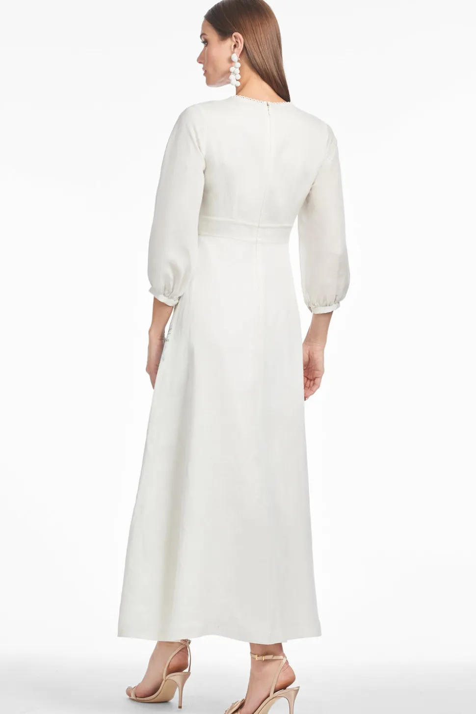 Varenna Dress in Sky Pearl Raceme
