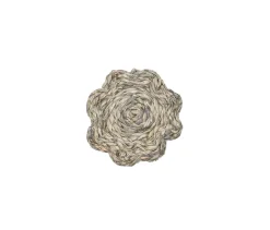 Vera Bleached Flower Coasters
