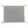 Vera Stripe Placemat in Green
