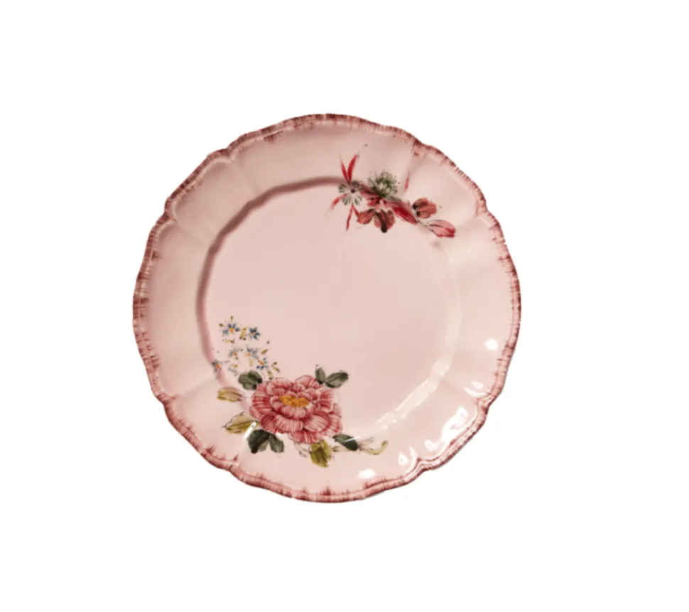 Veranda Rosa Dinner & Dessert Plates