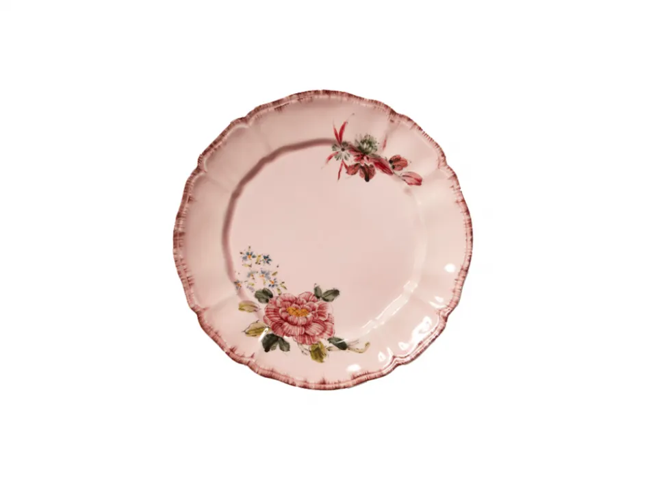 Veranda Rosa Dinner & Dessert Plates