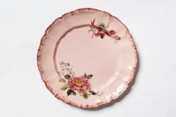 Veranda Rosa Dinner & Dessert Plates
