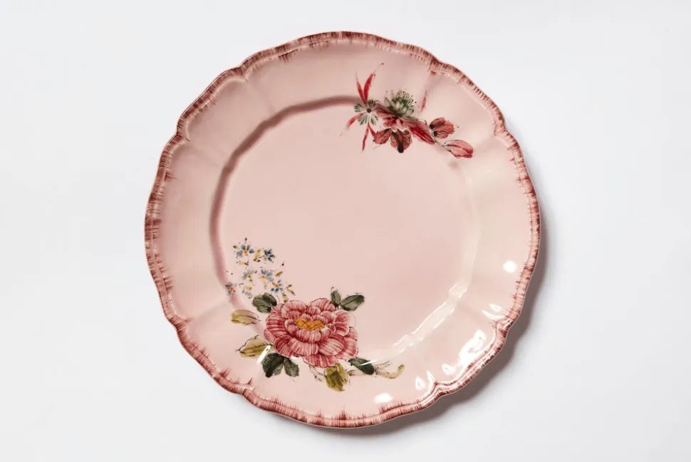 Veranda Rosa Dinner & Dessert Plates