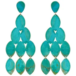 Verdigris Kiketta Earrings